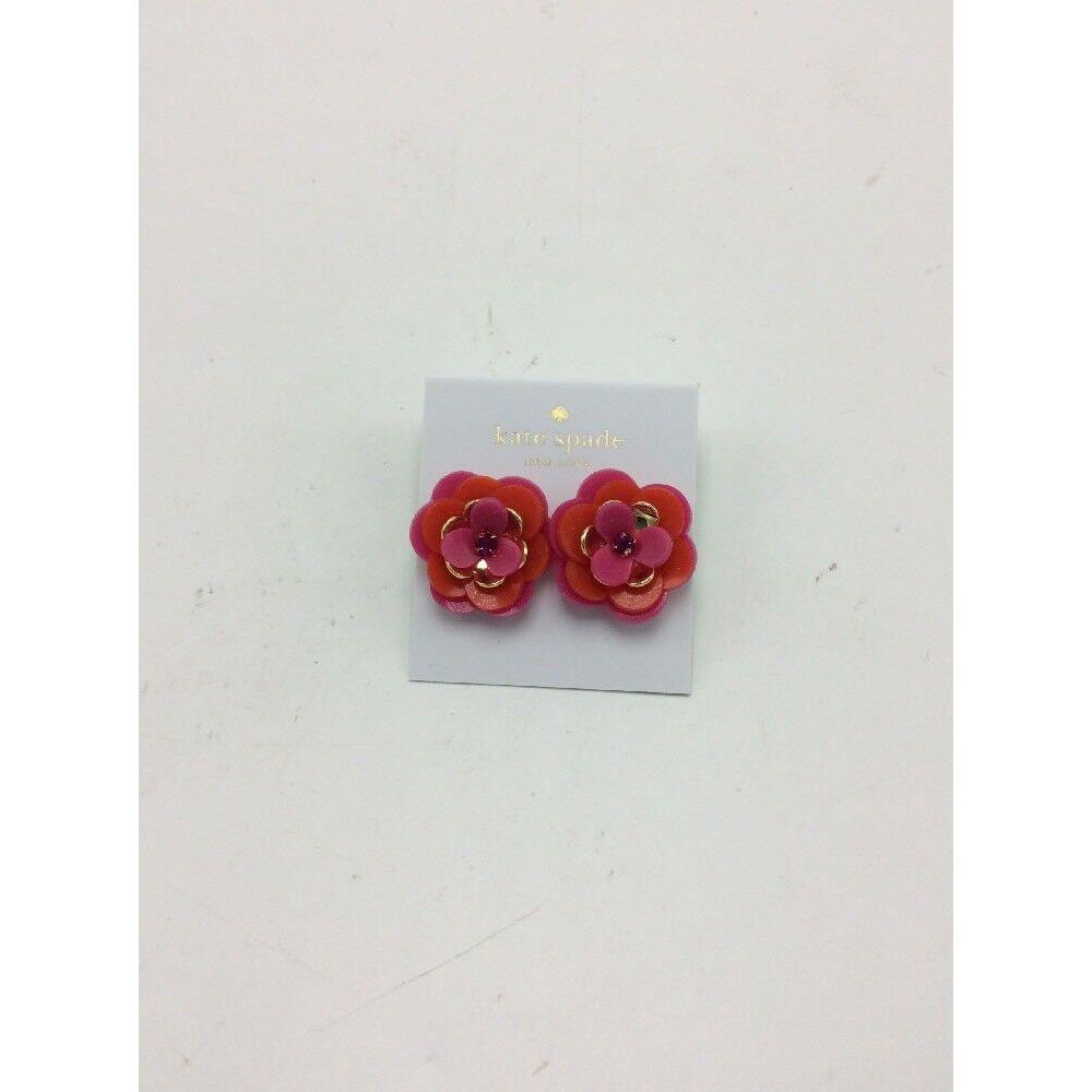 Kate Spade Rosy Posies Floral Stud Earrings S100