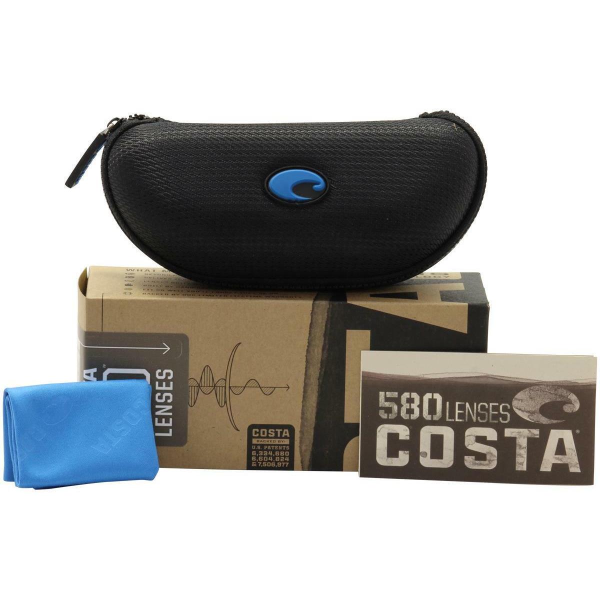 Costa Del Mar Blackfin Polarized Matte Black Sunglasses 06S9014 901407 62