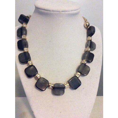 Kate Spade Colorblock Black Necklace Bbb 32. MKA-27