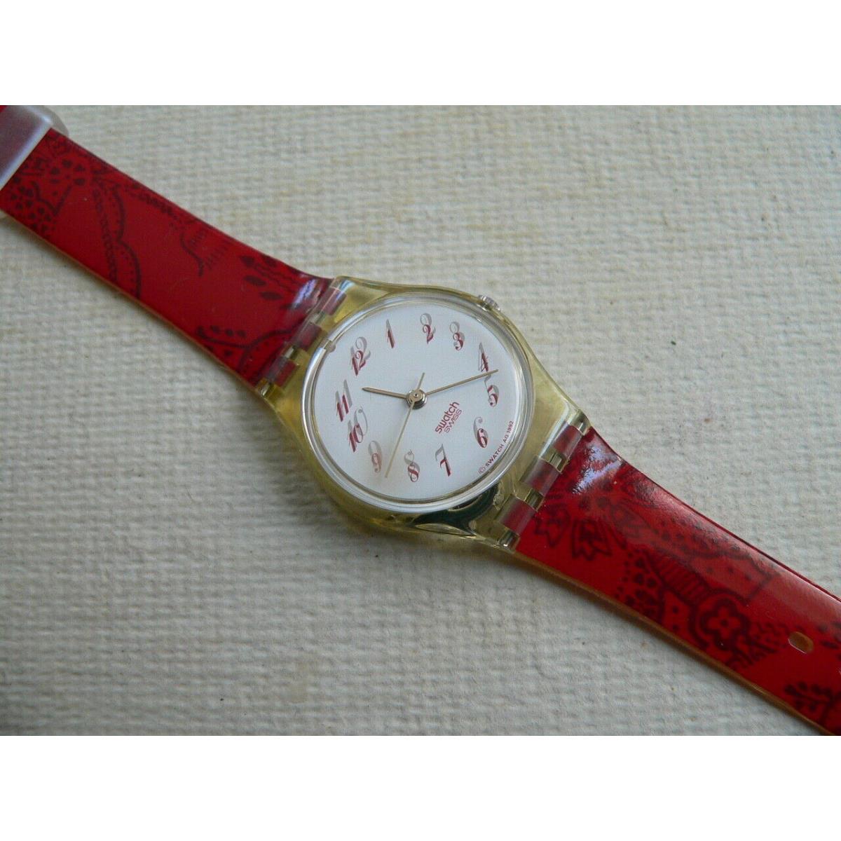 1993 Vintage Ladies Swatch Watch Infusion LK143