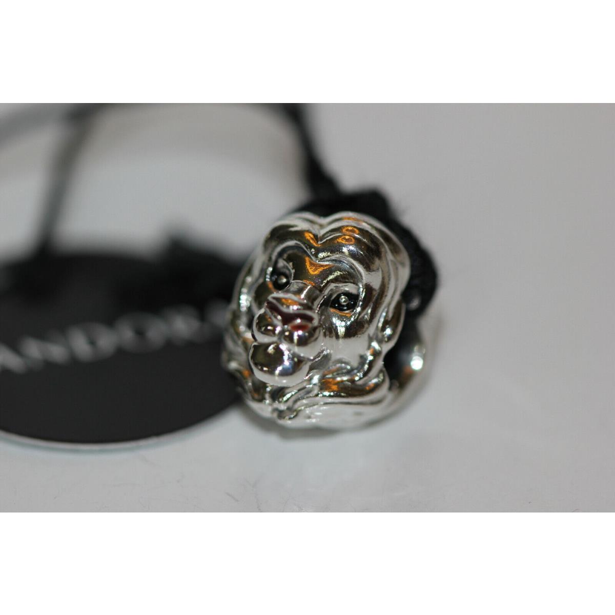 2019 Pandora Disney Simba Silver Charm 796049enmx Black Brown Enamel Pouch