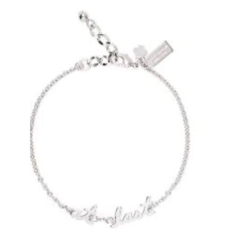 Kate Spade Silver Tone Say Yes Bracelet At Last 231 D