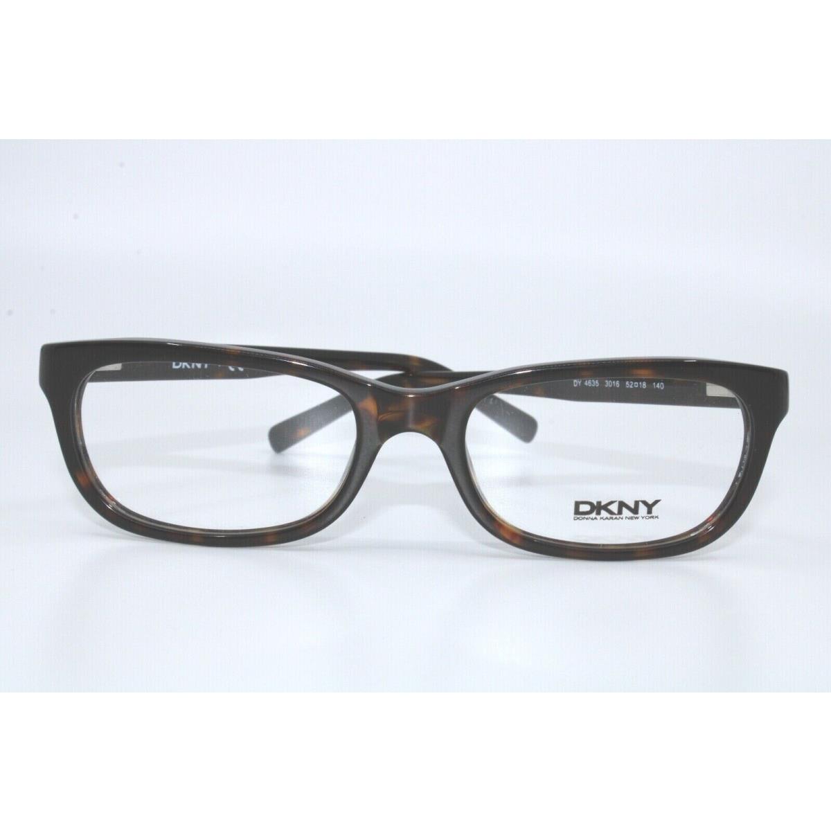 Dkny DY 4635 3016 Tortoise Eyeglasses 52