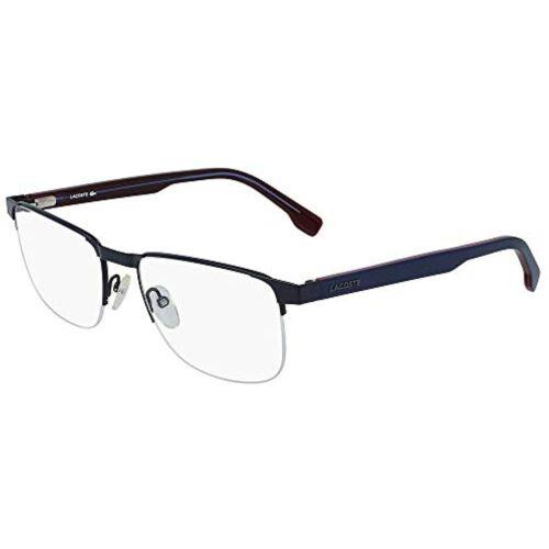 Lacoste L2248 424 Blue Eyeglasses 53mm with Lacoste Case