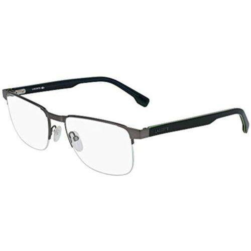 Lacoste L2248 033 Gunmetal Eyeglasses 53mm with Lacoste Case