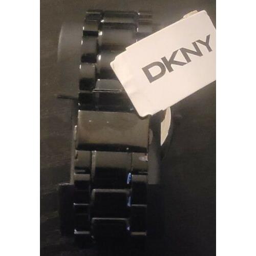DKNY watch Glitz - Black Dial, Black Band 5