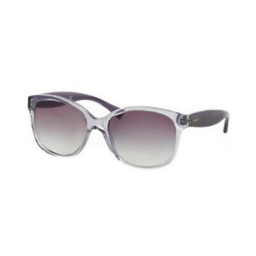 Ralph Lauren 5191 Womens Sunglasses Purple Horn Frame/violet Gradient Lenses