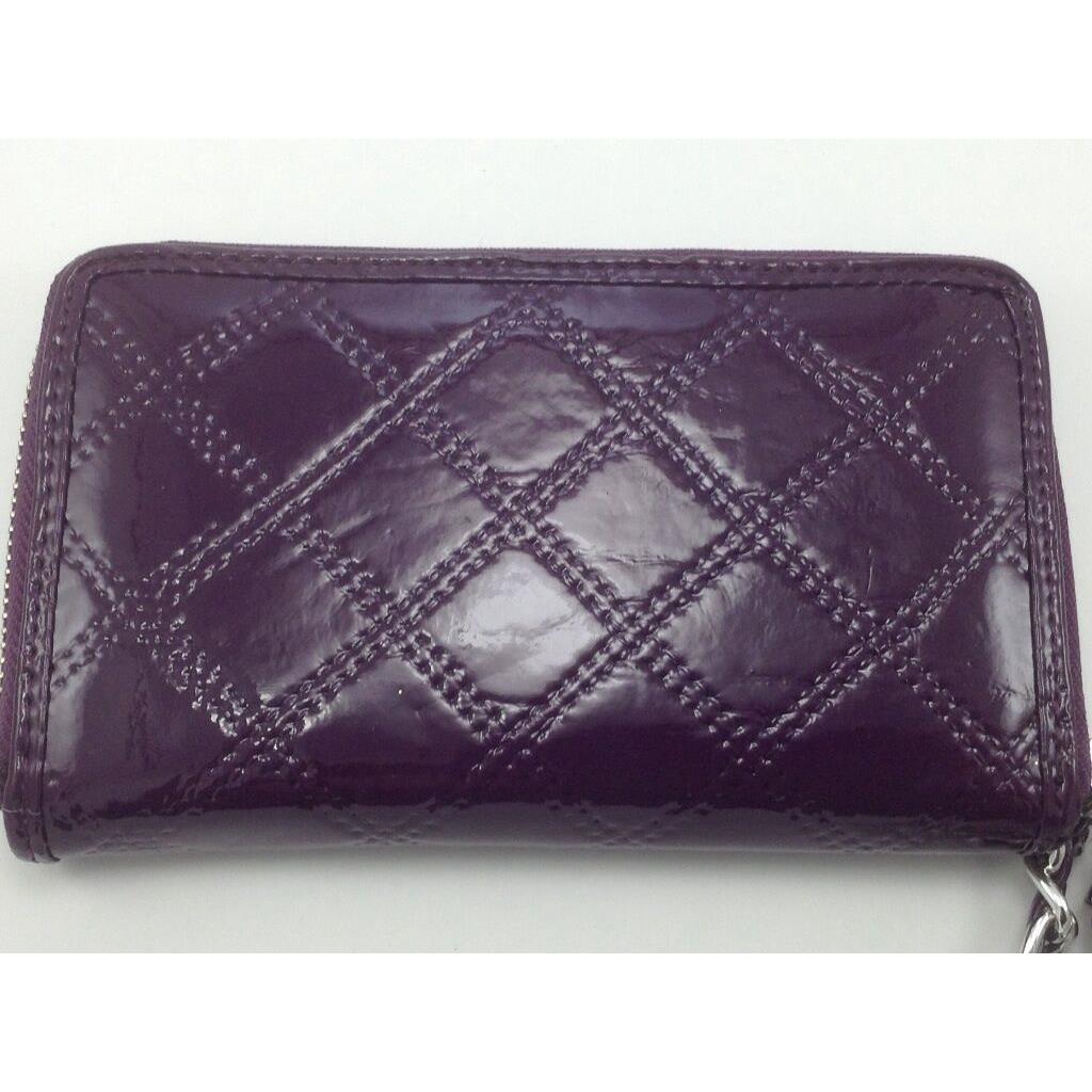 Women`s Kenneth Cole Purple Pda/phone Pocket Clutch Wallet