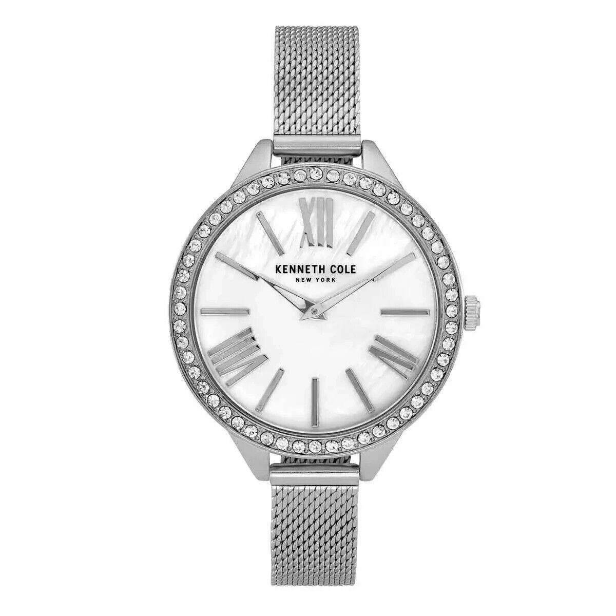 Kenneth Cole York Ladies 40mm Mother of Pearl Quartz Watch - KC51059001