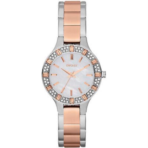 Dkny Women`s Classic White Dial Watch - NY8812