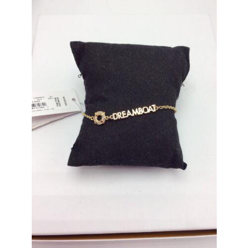 Kate Spade Gold Tone Kiss A Prince Collection Dreamboat Bracelet SP-22