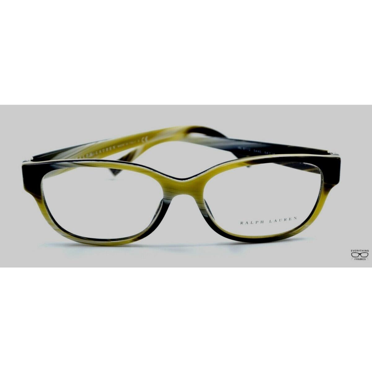 Ralph Lauren RL 6112 5445 Black and Dark Cream Eyeglasses 54