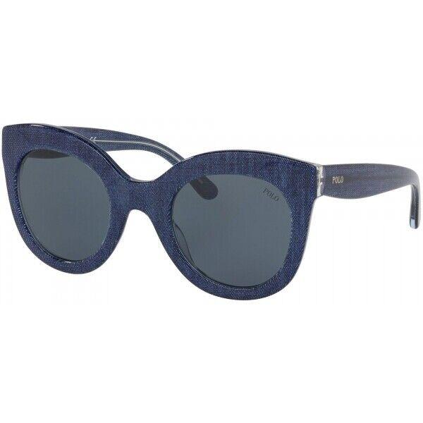 Polo Ralph Lauren Sunglasses PH4148 5787/87 Blue Frames 49MM ST