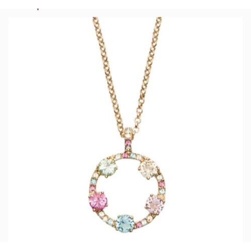 Kate Spade Carnival Crystal Nights Mini Pendant Necklace Multicolor MKA-23