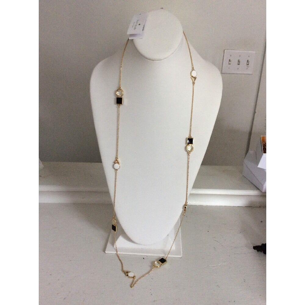 Kate Spade `ipanema Tile` Mixed Station Scatter Necklace 402