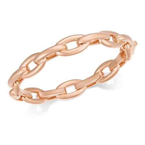 Kate Spade Rose Gold Tone Link Collar Bracelet Chain Reaction M48