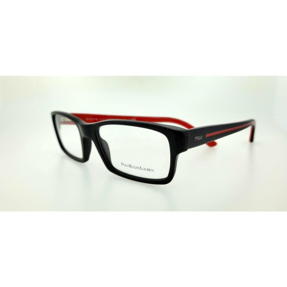 Polo Ralph Lauren 2072 5001 52MM Shiny Black Frame with Clear Lense