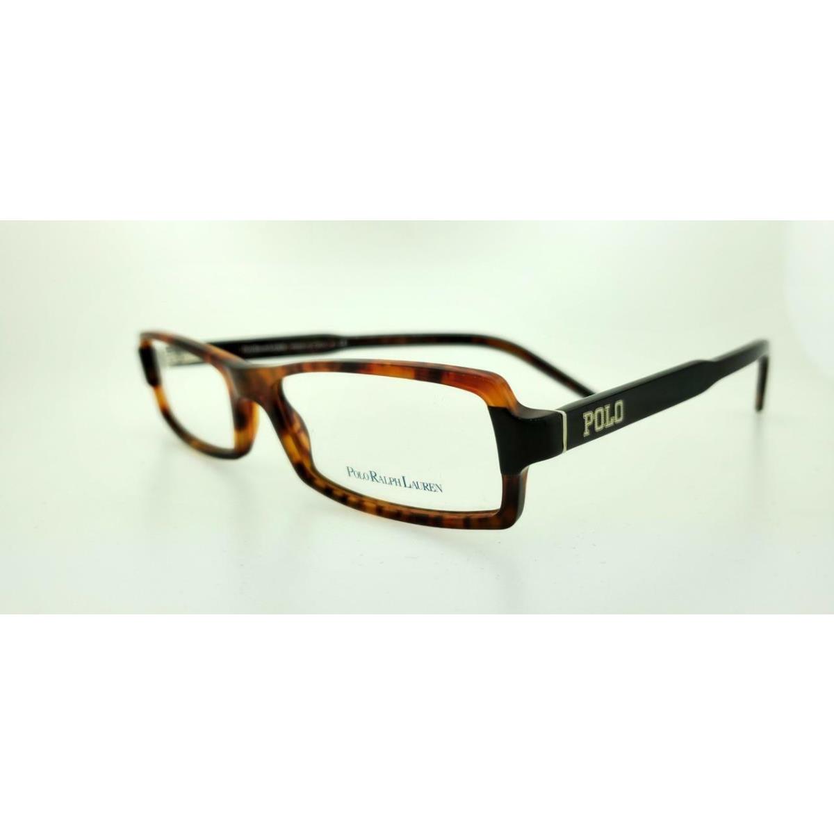 Polo Ralph Lauren 2069 5260 55MM Black Havana Frame Clear Demo Lens