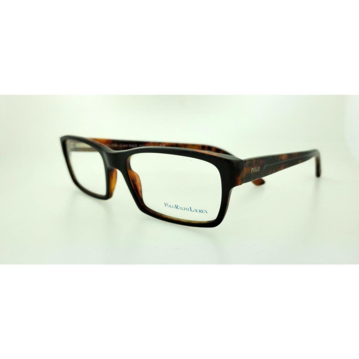 Polo Ralph Lauren 2072 5260 54MM Havana Frame with Clear Demo Lense