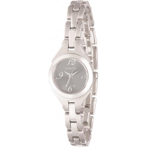 Womens Invicta 0026 Wildflower Grey Dial Bracelet Watch - Grey