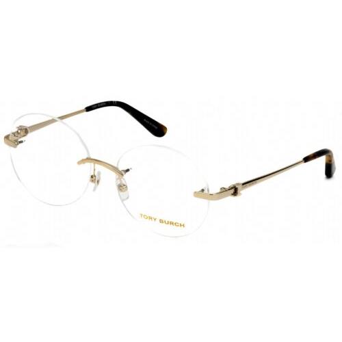 Tory Burch TY1059-3266-52 Eyeglasses Size 52mm 15mm 140mm Gold Women