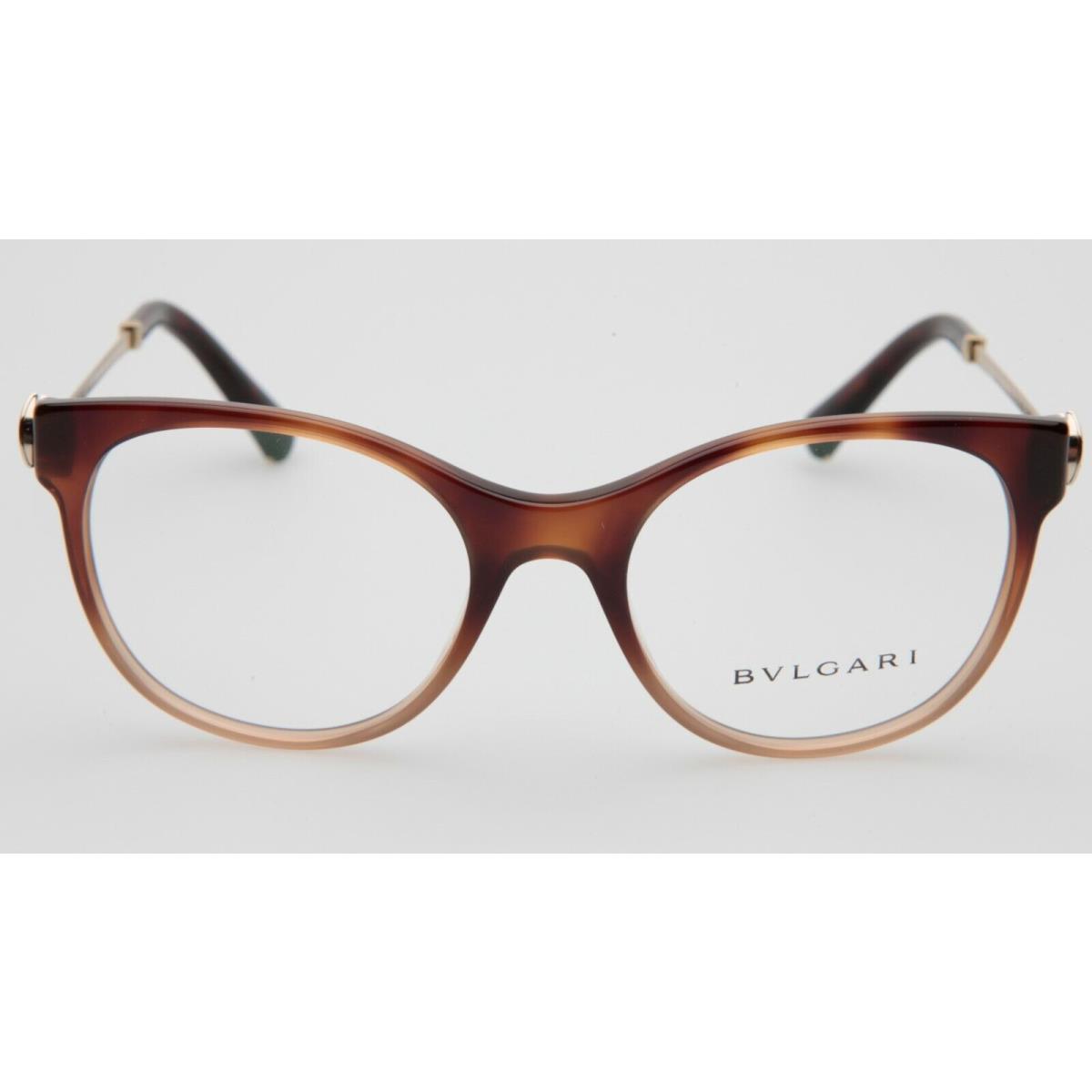 Bvlgari 4160-B 5362 Brown Eyeglasses Glasses 53-19-140 B46mm Italy