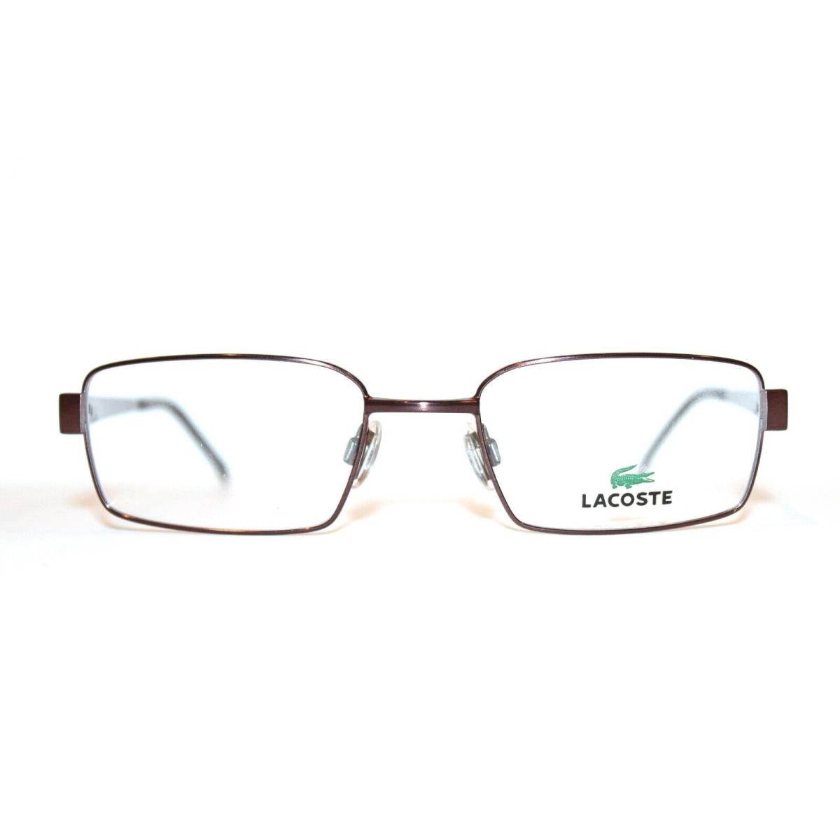 Lacoste LA12023 DO Brown Eyeglasses Mens Frames RX 51-19-140 MM