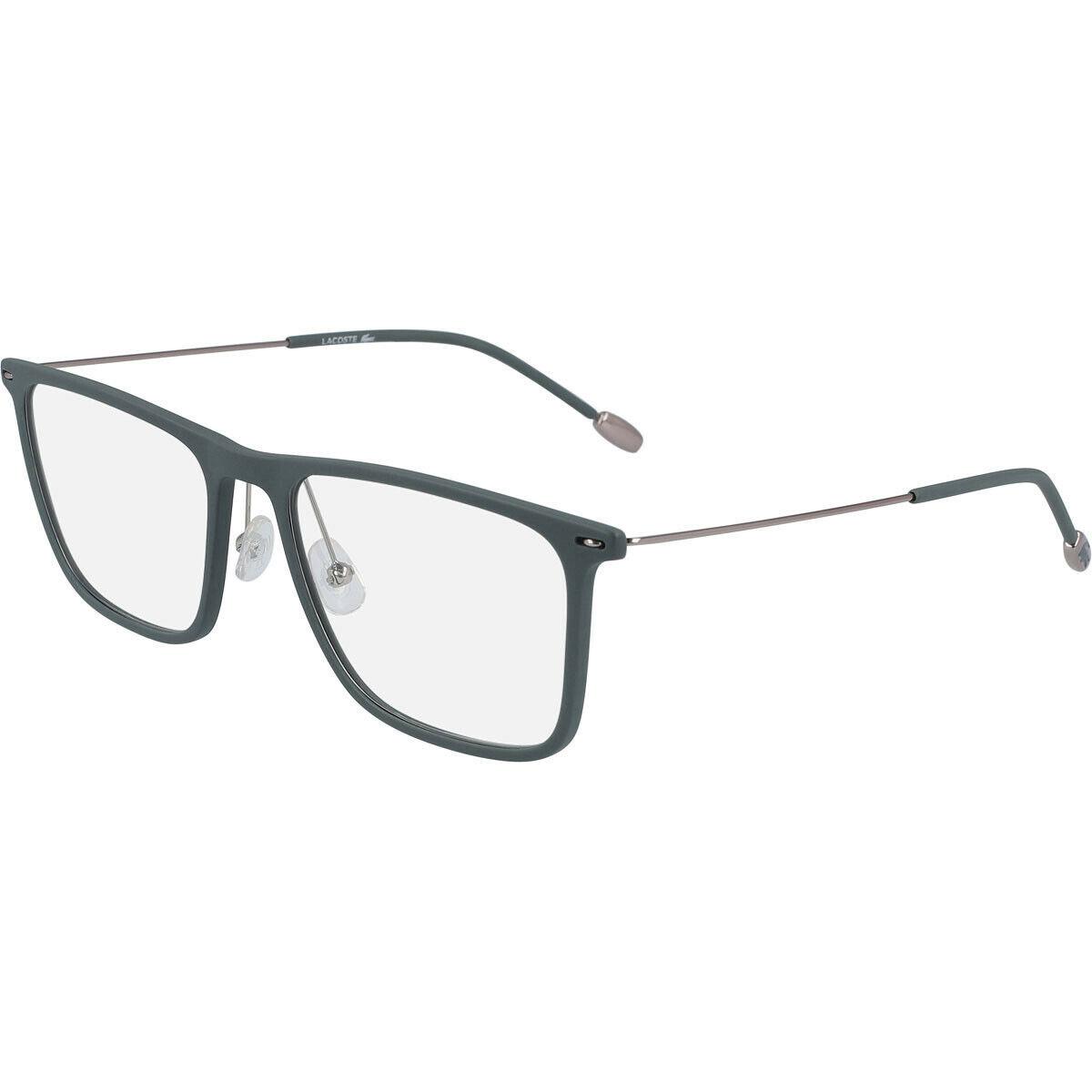 Lacoste L2829 035 54mm Grey Men`s Ophthalmic Rx Eyeglasses Frame - Gray Frame