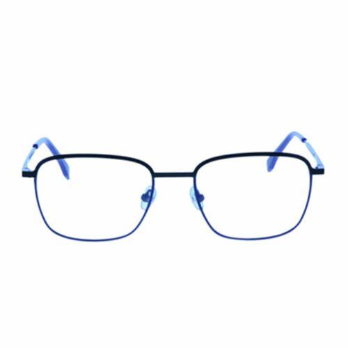 Lacoste L2222 424 53 Men Matte Blue Frame Eyeglasses Demo Lens