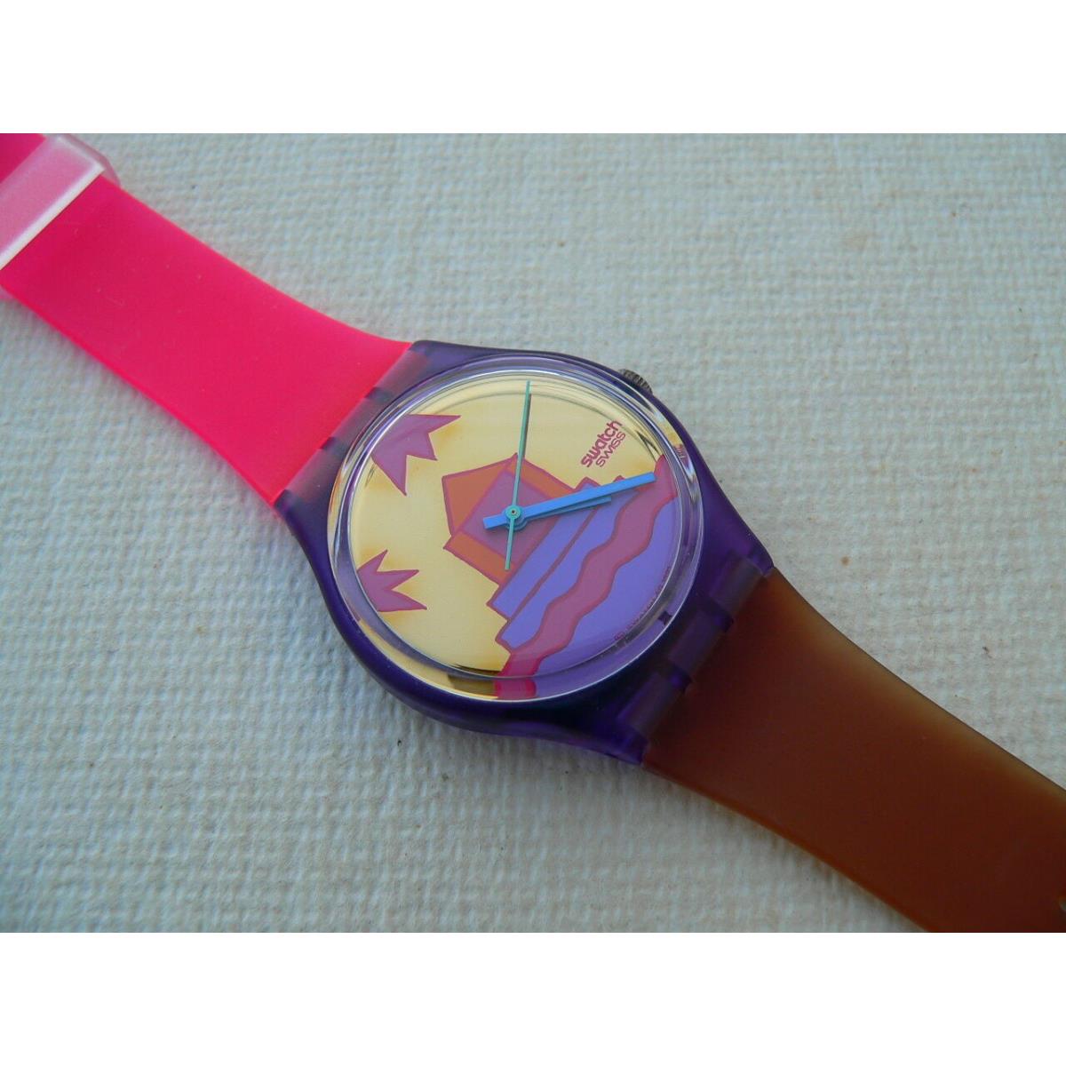 1993 Standard Swiss Swatch Watch Rara Avis - GV103 Designed by Matteo Thun