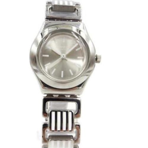 Swiss Swatch Irony Persienne Steel Women Bracelet Watch 25mm YSS304G