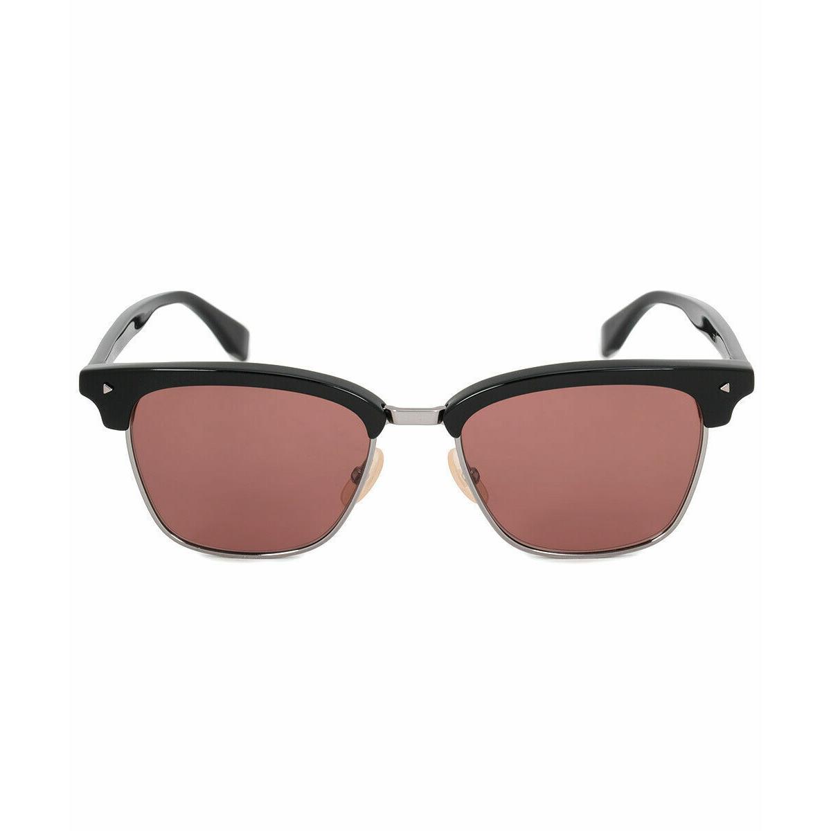 Fendi Clubmaster Sunglasses - FF M0003 807 - Black/bronze 52-18-145