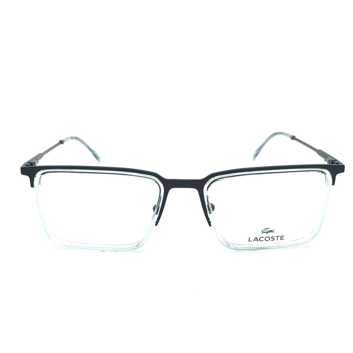 Lacoste L2263 424 Navy Blue Rectangular Eyeglasses Frames 54-19 145