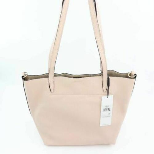 calvin klein leather larissa tote