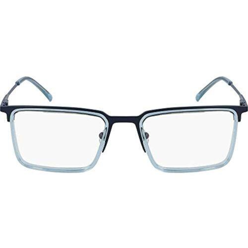 Lacoste L2263 424 Crystal Blue Eyeglasses 54mm with Lacoste Case