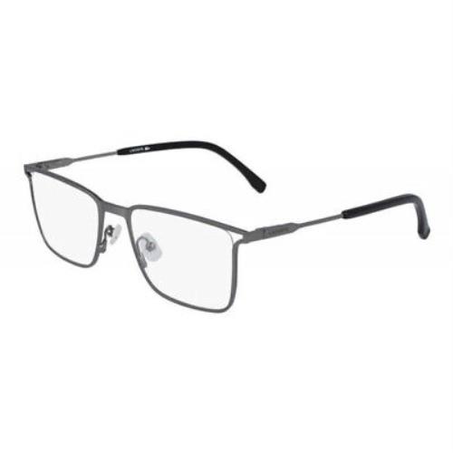 Lacoste Unisex Eyeglasses Frames L2262 024 Gunmetal 53mm