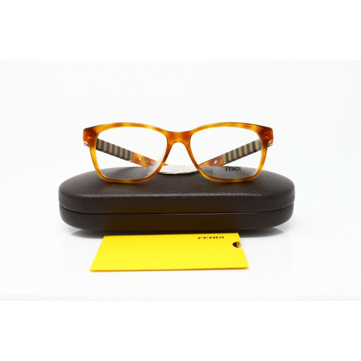 Fendi eyeglasses  - Light Havana Frame 3