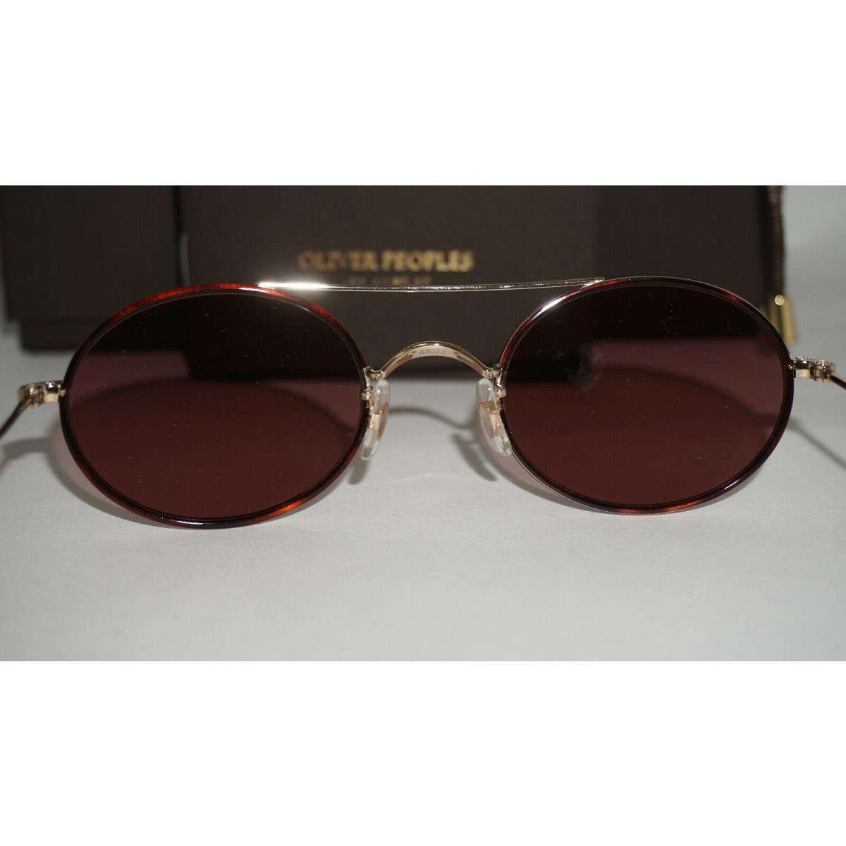 Oliver Peoples sunglasses  - Dark Mahogany Frame, Rose Lens 8