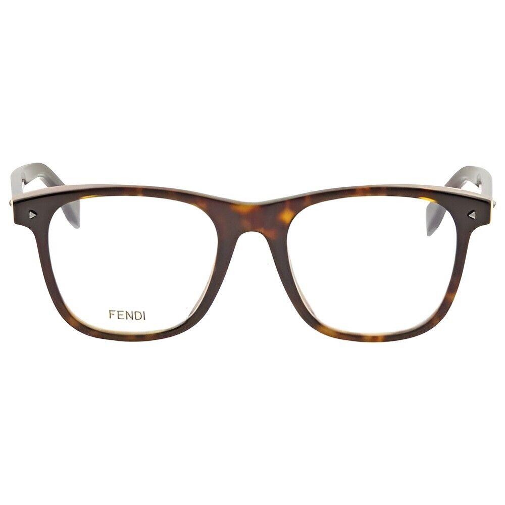 Fendi FF Eyeglasses Frame - M0020 086 - Tortoise and Red 50-19-145