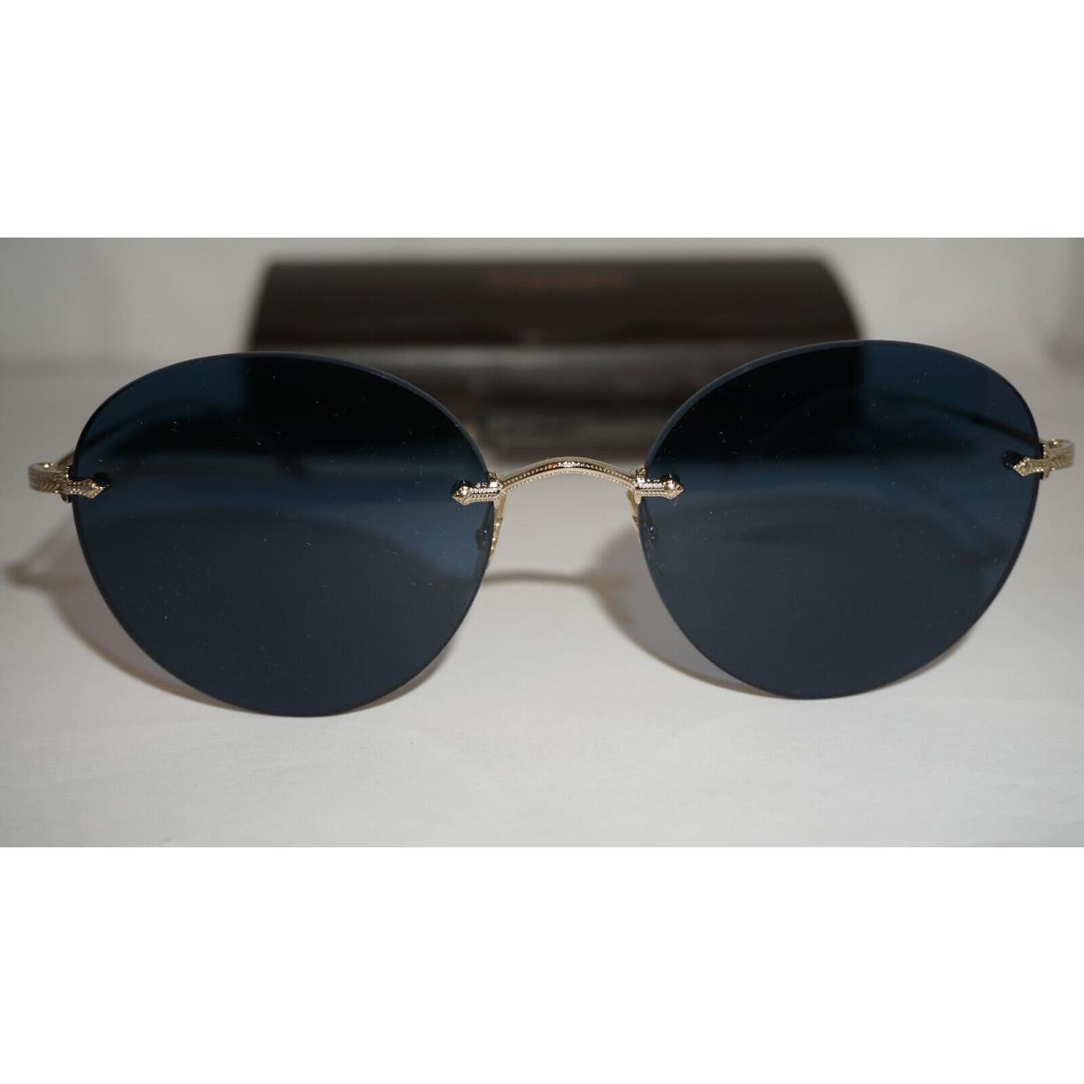 Oliver Peoples sunglasses  - Soft Gold Frame, Blue Lens 1