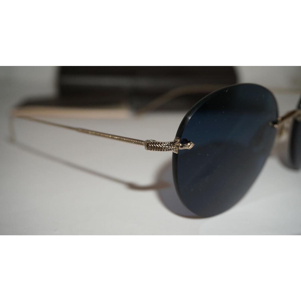 Oliver Peoples sunglasses  - Soft Gold Frame, Blue Lens 2