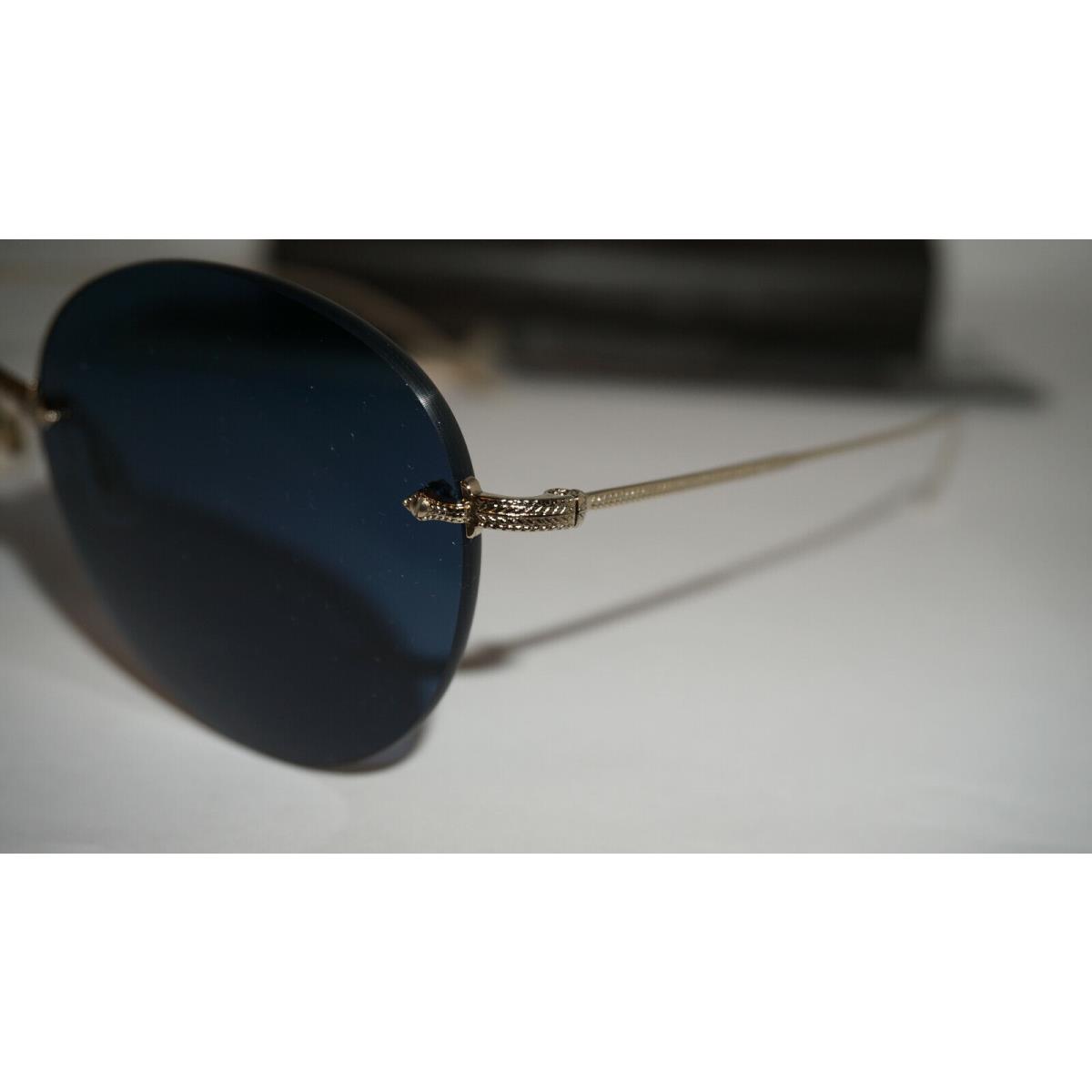 Oliver Peoples sunglasses  - Soft Gold Frame, Blue Lens 3
