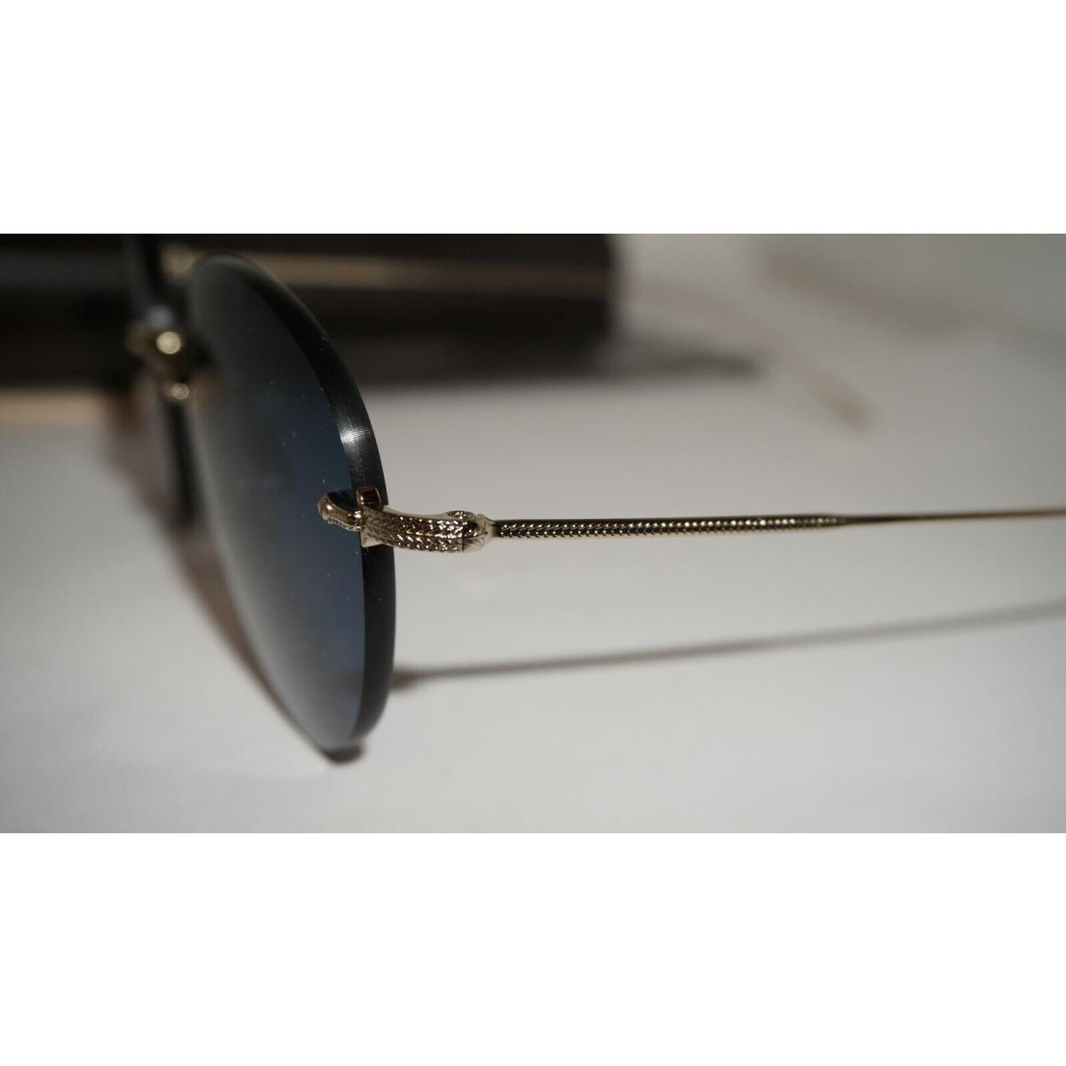 Oliver Peoples sunglasses  - Soft Gold Frame, Blue Lens 4