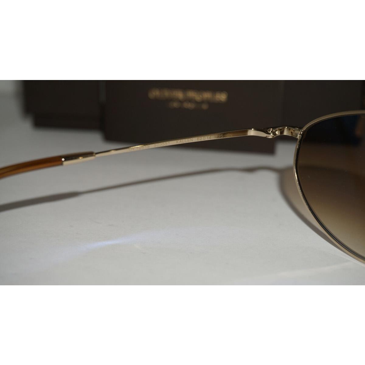 Oliver Peoples sunglasses  - Kallen Gold Frame, Brown Gradient Lens 7