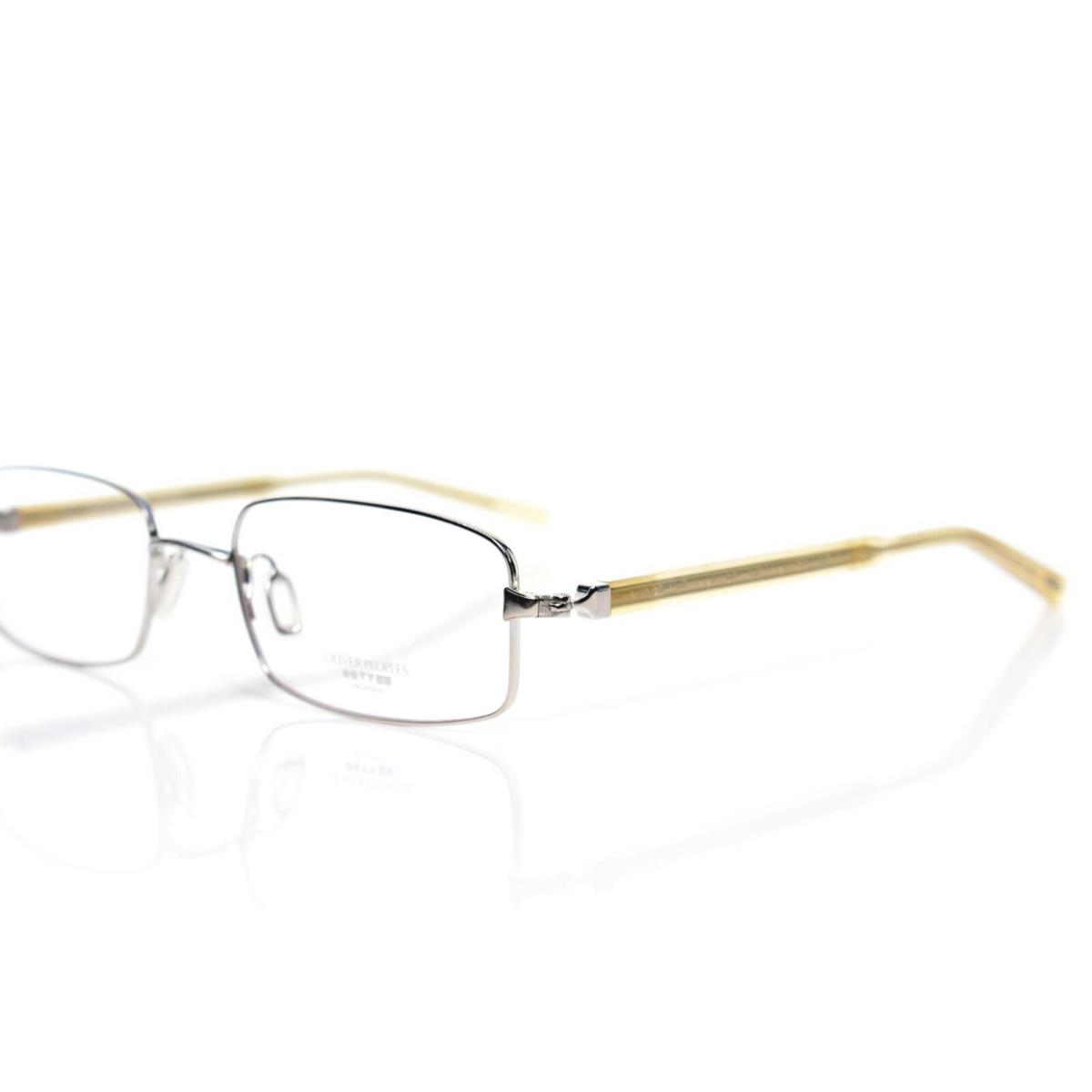 Oliver Peoples Eyeglasses Silver 52-19-143 Ruston S/slb