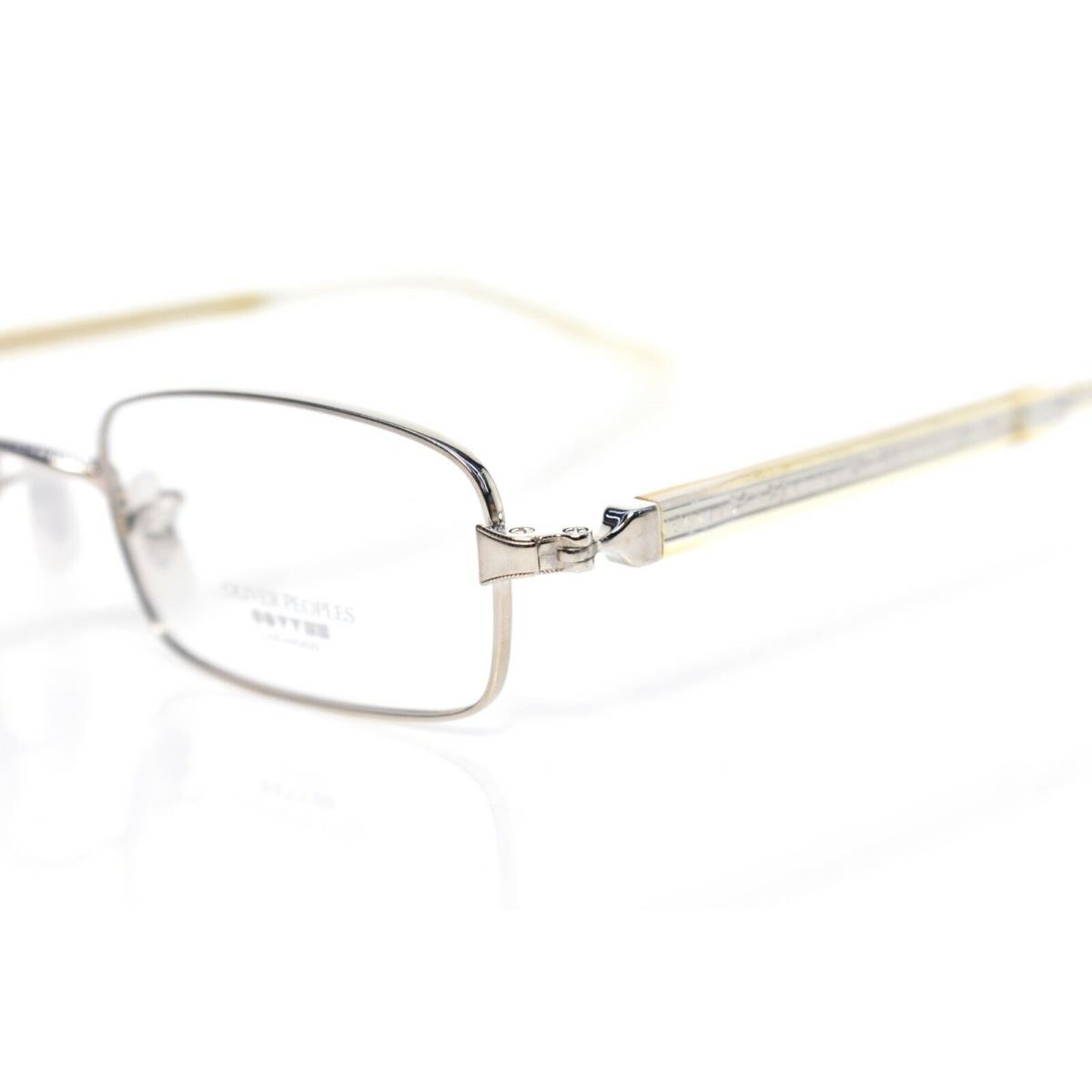 Oliver Peoples Eyeglasses Silver S/cslb Arnaldo 46-21-140 - Frame: Silver