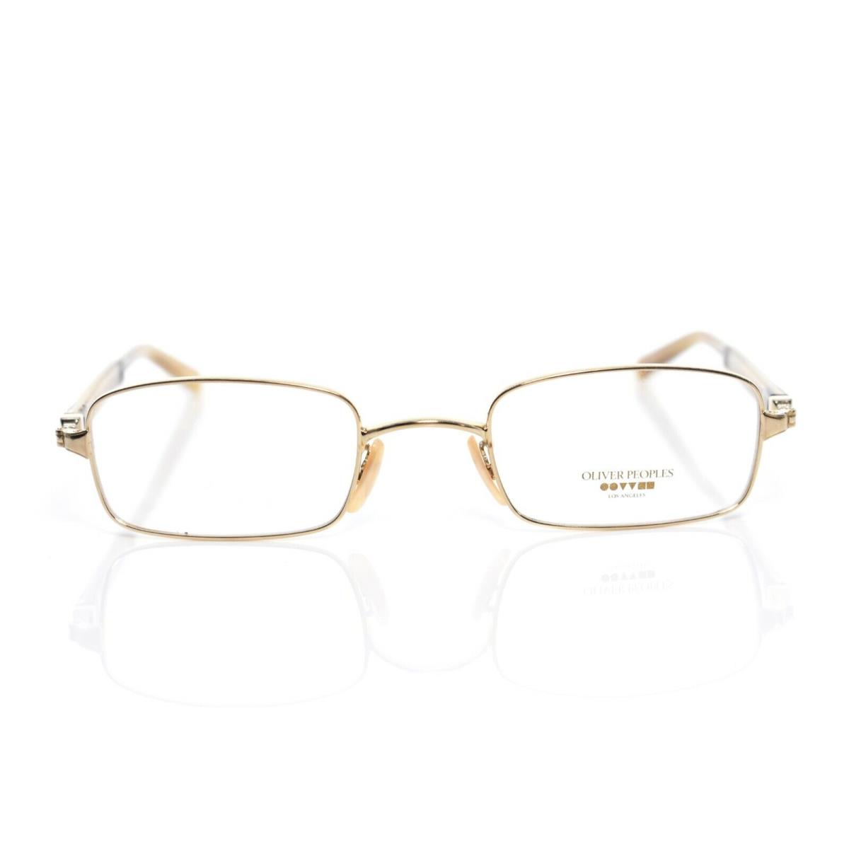 Oliver Peoples Eyeglasses Gold G/csyc Arnaldo 46-21-140