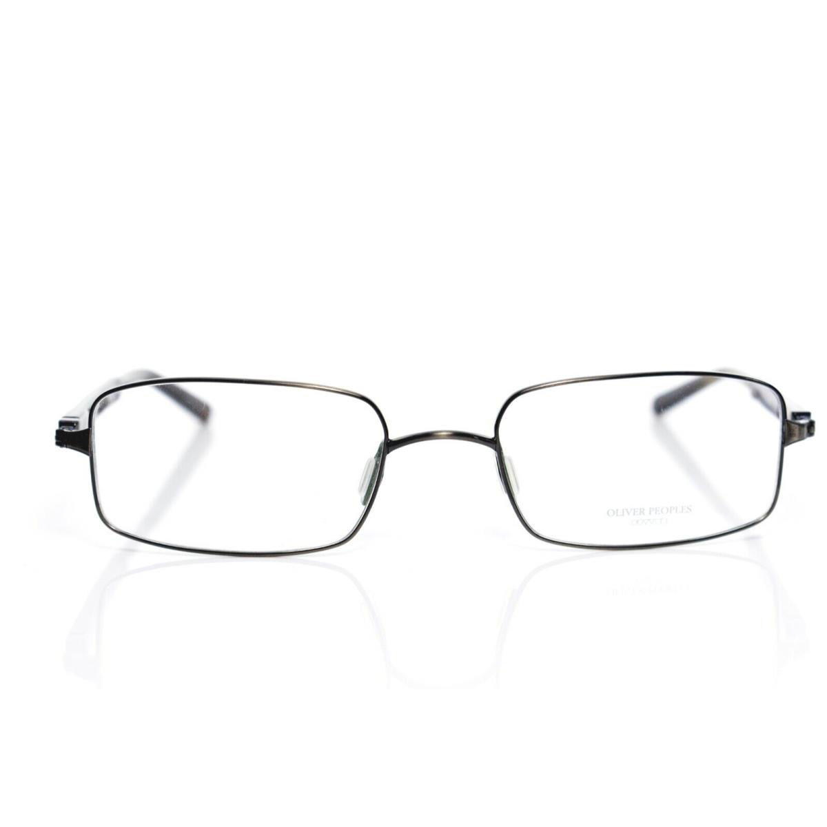 Oliver Peoples Eyeglasses Gunmetal 52-19-143 Ruston 4635