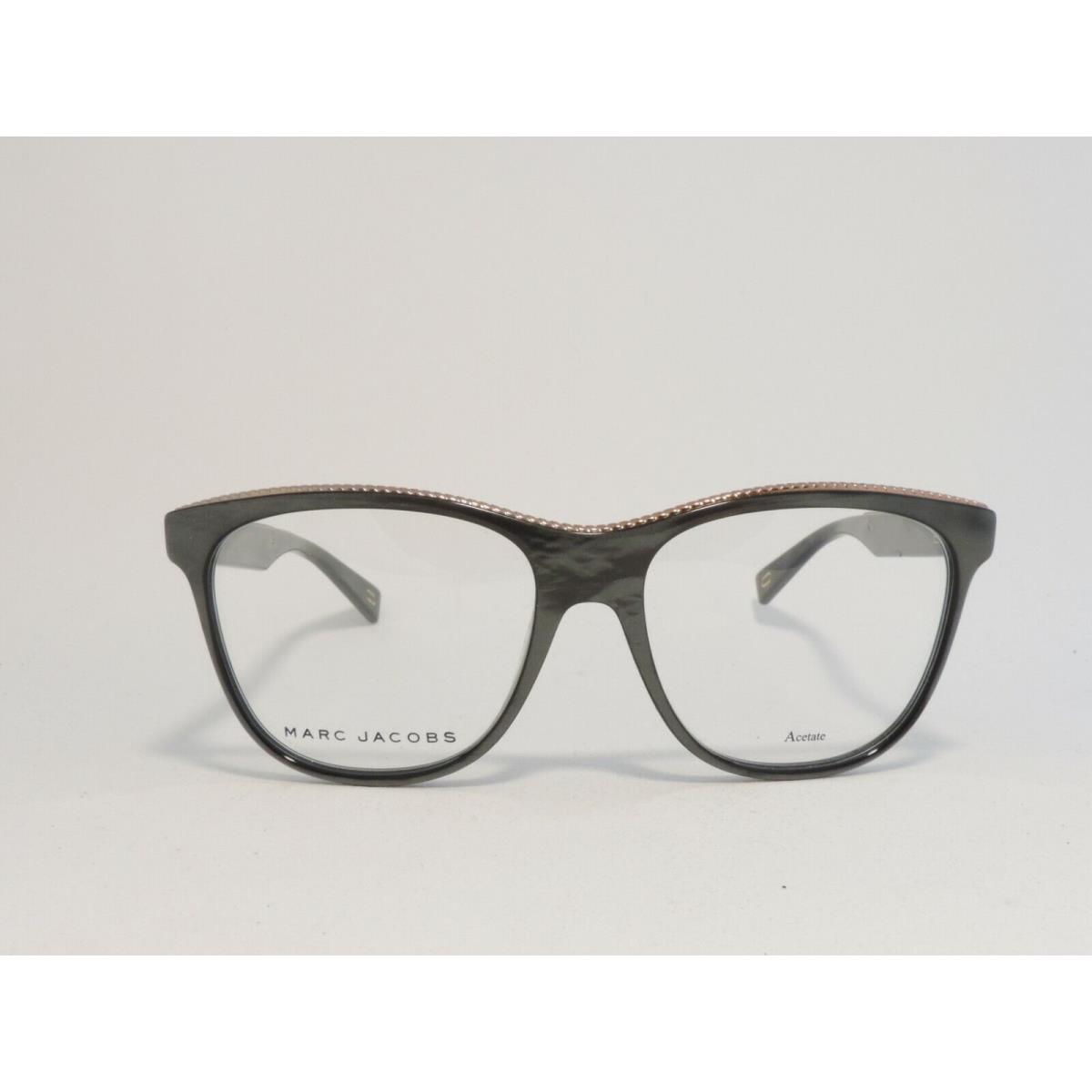 Marc Jacobs 164 Acetate Eyeglass Frames 0C8W Gray Mother OF Pearl 54-16-140