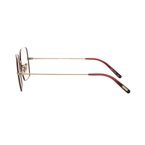 Oliver Peoples sunglasses  - Rose Gold/Burgundy Frame, Clear Lens 1